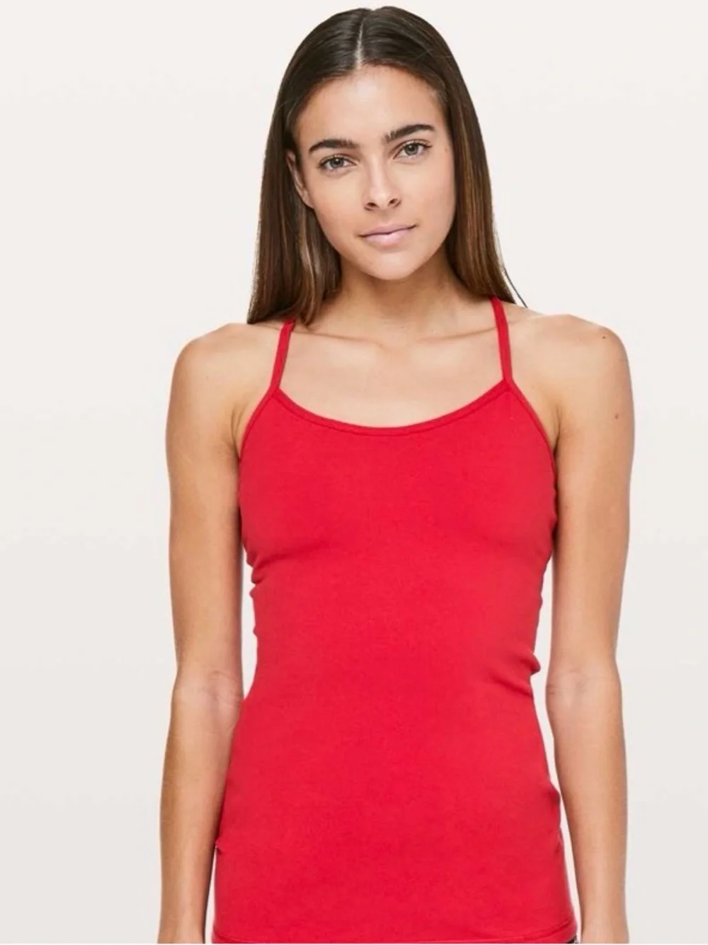 lululemon athletica Pink Y back Strap Tank
